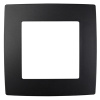 Рамка 1 пост черный Эра12 12-5001-06 (1254)